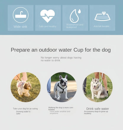 2 in 1 : Dog And Cat Portable Water & Food Bottle 2026