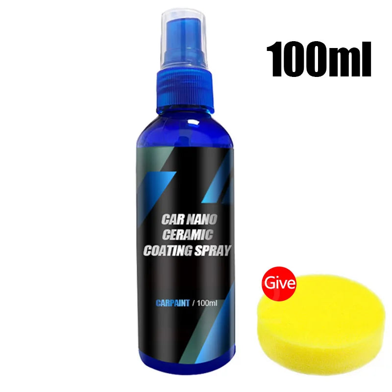 Car Ceramic Coating For Auto Paint Crystal Wax Spray Nano Hydrophobic Liquid Polymer Oleophobic Anti Rain Car Care